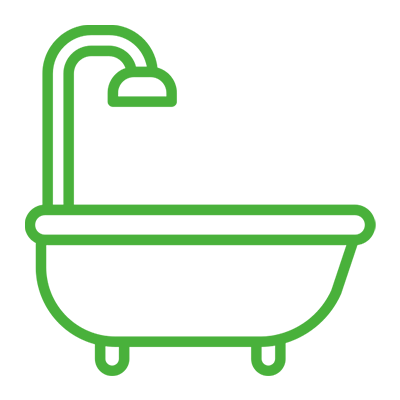 Umwandlung in Duschbadewanne